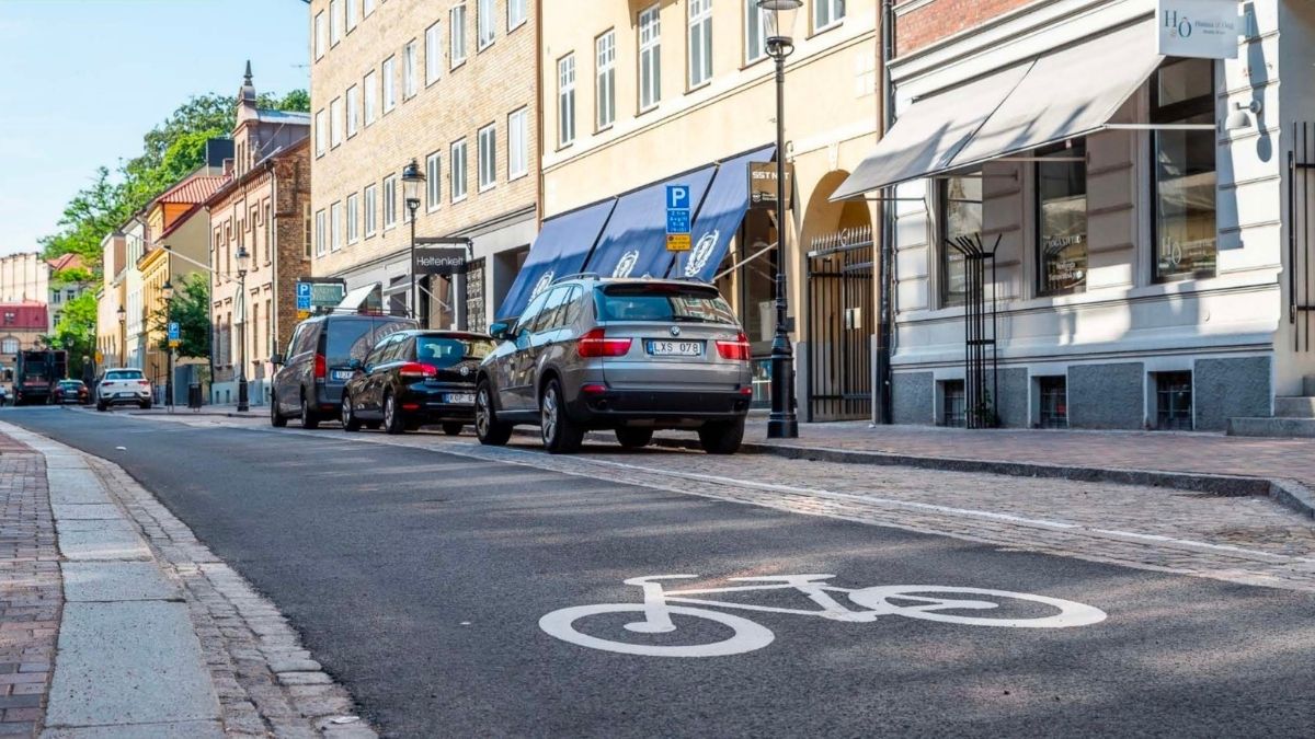 Cykelgatan i Helsingborg 1